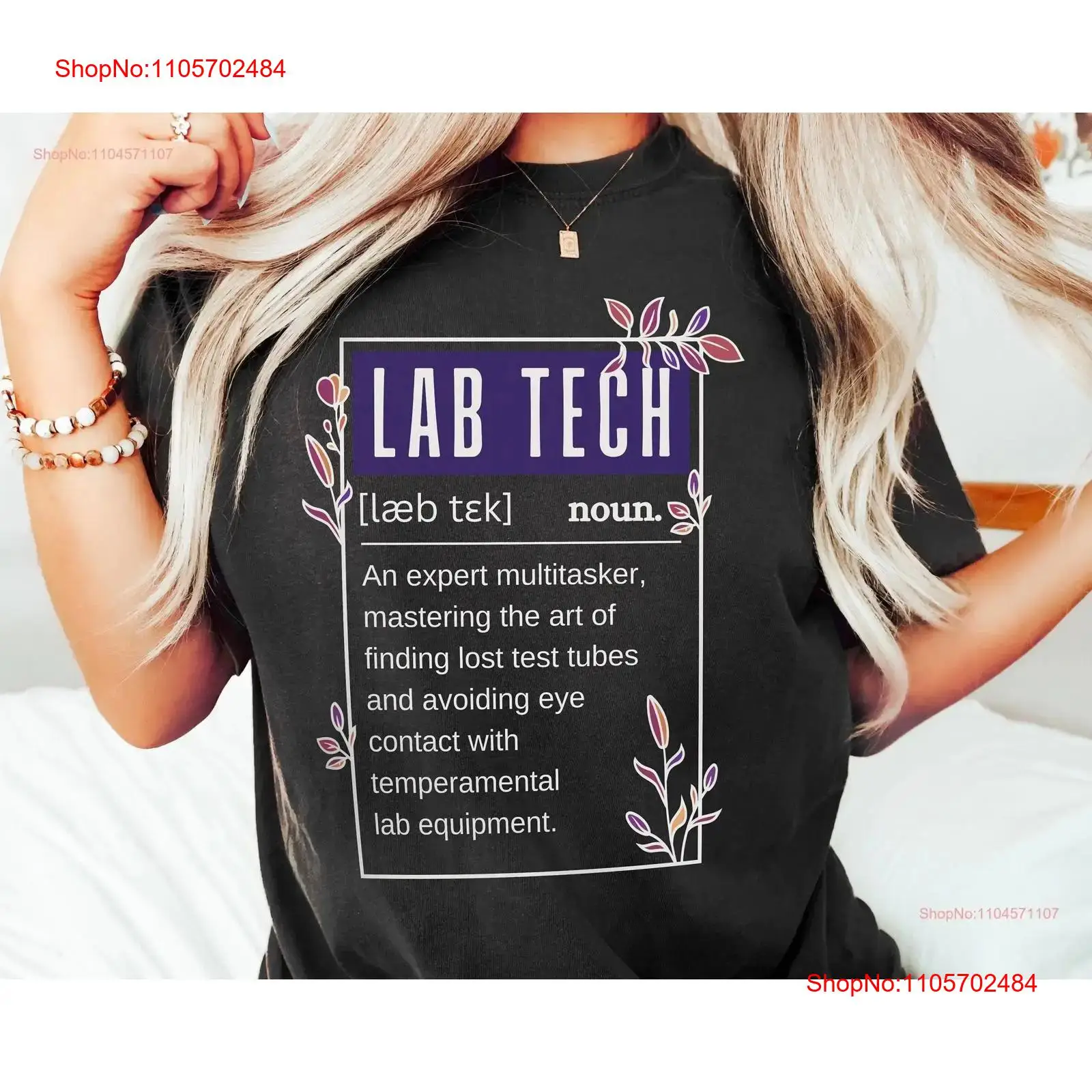 Maglietta Divertente per Tecni - Medical Lab Tech recensione e prezzo